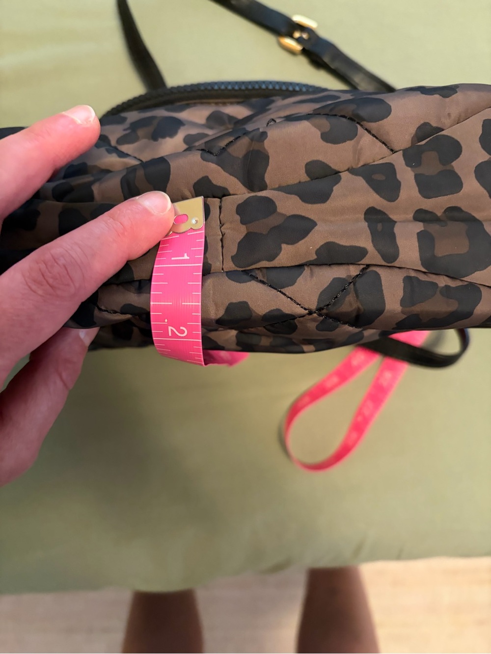 Marc Jacobs Quilted Leopard-Print Crossbody - Brown & Black - Picture 9 of 9